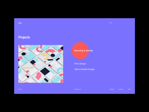 사진: SVG 그래픽 예시 | 출처: SCV is a digital studio, Dribble
