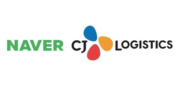 네이버(왼쪽)와 CJ대한통운 로고.ⓒ각사