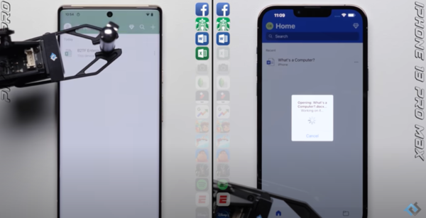 PhoneBuff 영상 화면 캡처
