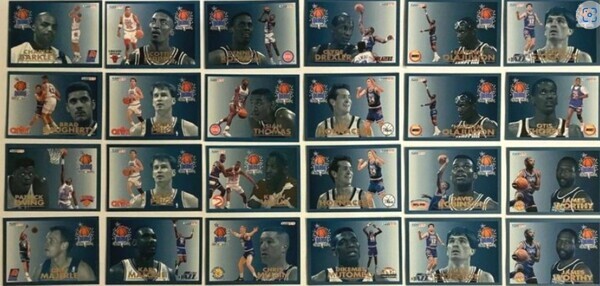 1992~93 시즌 NBA 올스타전, ‘플리어 농구 올스타 세트 [사진출처=플리어사]