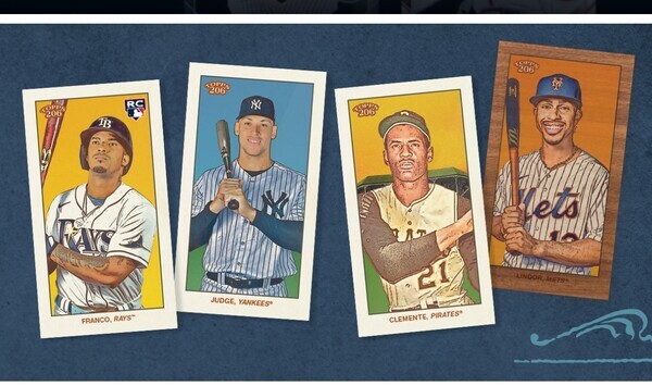 다양한 스포츠 카드 [사진출처=탑스 홈페이지]