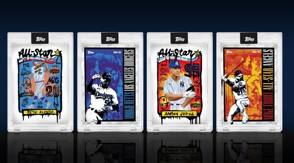 다양한 스포츠 카드 [사진출처=탑스 홈페이지]