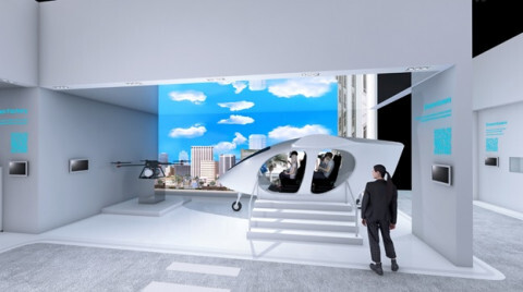 SK텔레콤 CES 2023 전시관 조감도