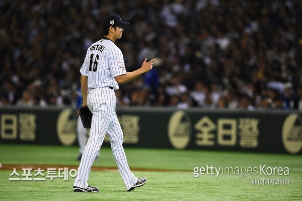2015 프리미어 12 당시의 오타니 쇼헤이 / 사진=Gettyimages 제공