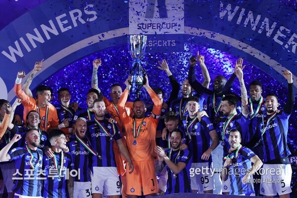 인터밀란 선수단 / 사진=Gettyimages 제공