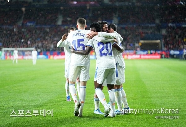 레알 마드리드 선수단 / 사진=Gettyimages 제공