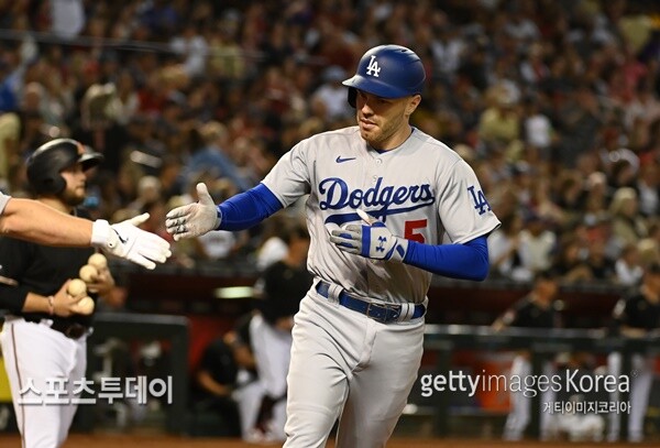 다저스 프레디 프리먼(5번) / 사진=Gettyimages 제공