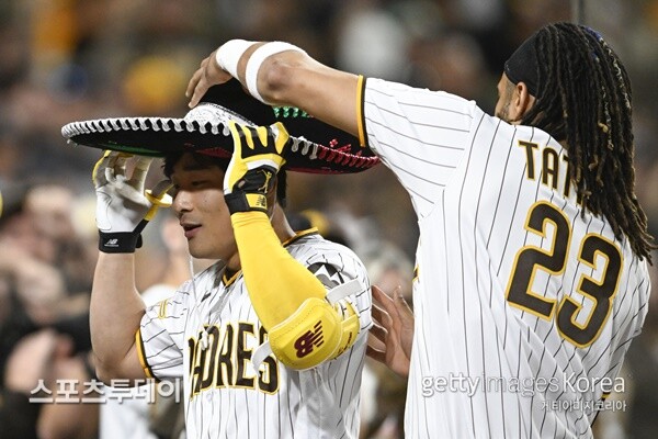 김하성(왼쪽) / 사진=Gettyimages 제공