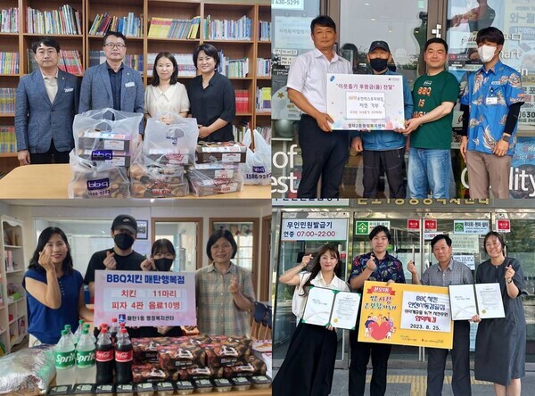 BBQ는 올해 1월부터 현재까지 전국의 193명의 패밀리와 함께 321회에 걸쳐 10,000마리가 넘는 치킨을 전달하며 나눔을 통한 상생의 가치와 선한 영향력 확산에 앞장서고 있다. 사진=BBQ