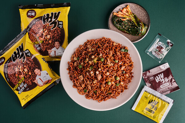 백종원 짜장라면 '빽짜장'라면 출시.  사진=더본코리아