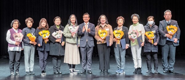 우수 봉사자 표창수상. 사진=영등포구