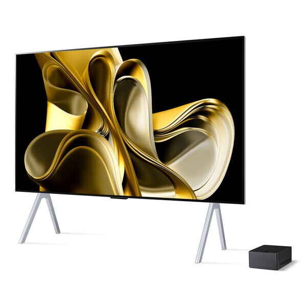 CES 2024 혁신상'을 수상한 LG전자 무선 올레드 TV. 사진=LG전자