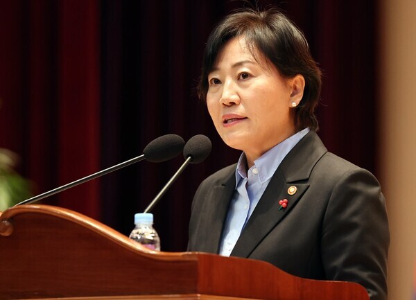 송미령 농림축산식품부 장관이 인사말을 하고 있다. 사진 = 뉴시스