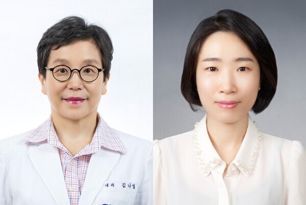 분당서울대병원 소화기내과 김나영 교수(좌), 송진희 연구교수(우). 사진= 분당서울대병원