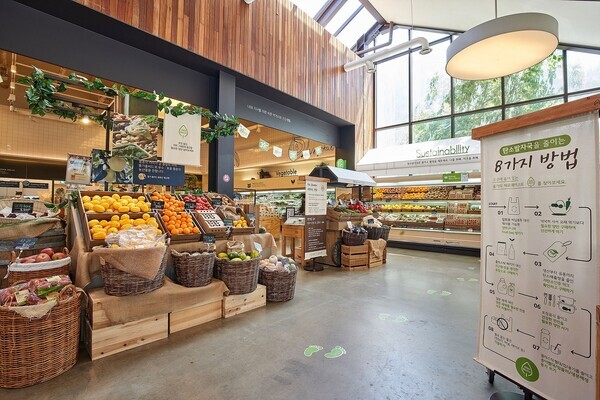 올가홀푸드 방이점. 환경부 지정 제 1호 '녹색특화매장'으로 운영되고 있다.(사진=풀무원)