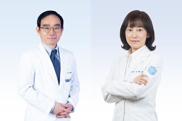 (왼쪽부터)분당서울대병원 노인병내과 김광일 교수, 가정의학과 이혜진 교수(사진=분당서울대병원)