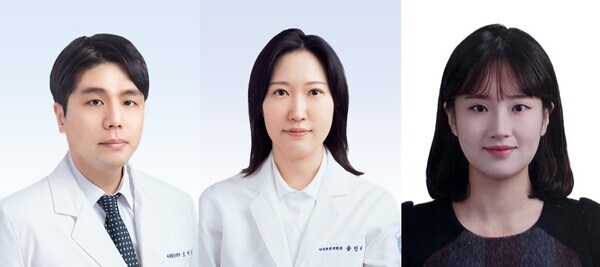 마취통증의학과 오탁규, 송인애 교수, 이경화 약사(좌측부터). 사진=분당서울대병원