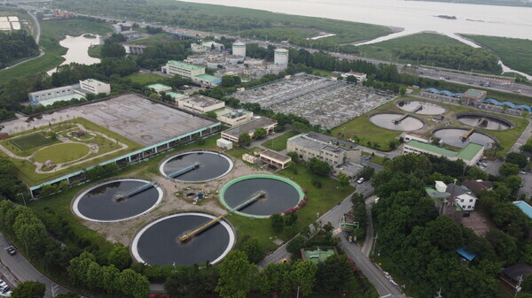 일산수질복원센터. 사진=고양시