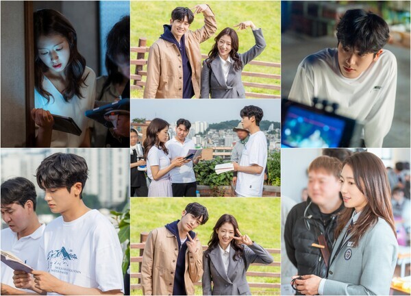 박신혜, 박형식 비하인드컷 공개. 사진=JTBC ‘닥터슬럼프’