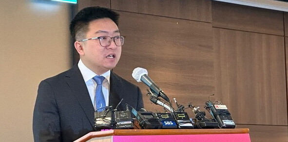 레이 장 알리익스프레스 한국 대표가 지난해 12월 서울 롯데호텔에서 열린 '지적재산권 및 소비자 보호 강화' 기자간담회에서 발언하고 있다. 사진=뉴시스