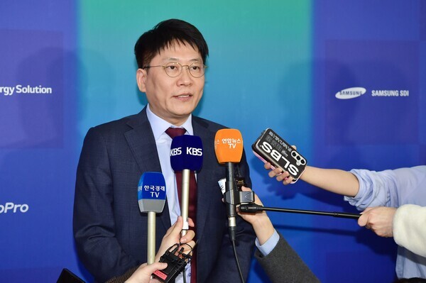 인터배터리 2024에 참석한 김동명 LG에너지솔루션 사장. 사진=LG에너지솔루션
